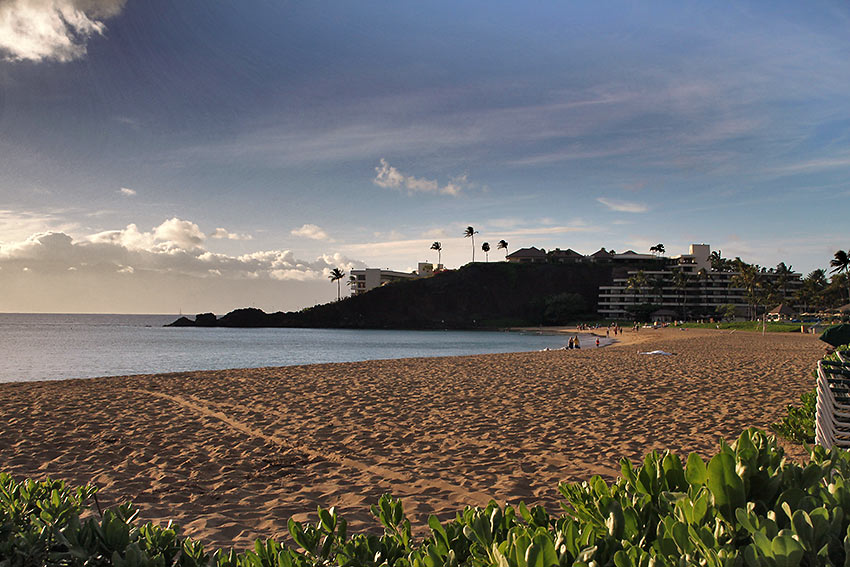 Ka'anapali's pristine sands