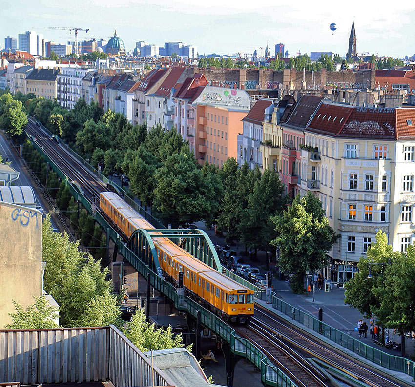 Schönhauser Allee in the Prenzlauer Berg district, Berlin