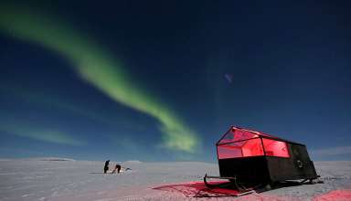 Aurora Wilderness camp, Kilpisjärvi, Finland