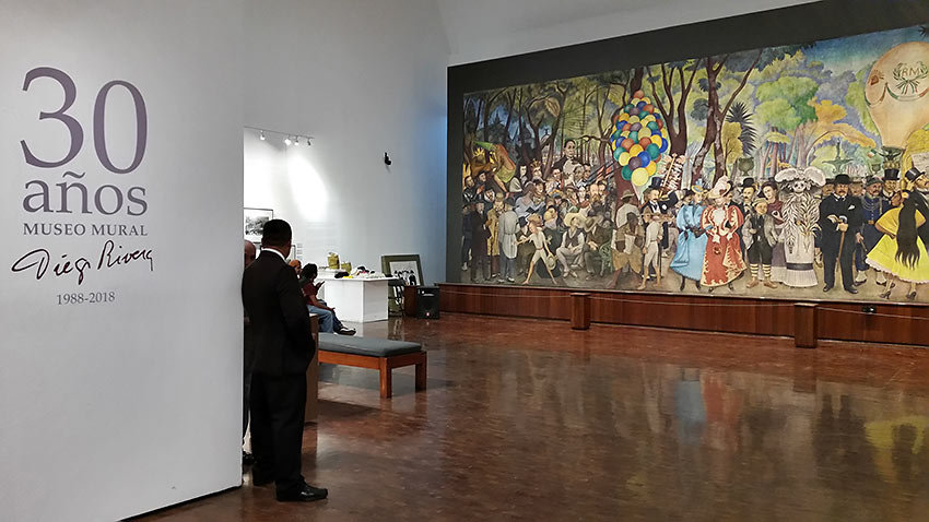 the Diego Rivera Mural Museo