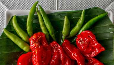 Bhut Jolokia or Ghost Peppers