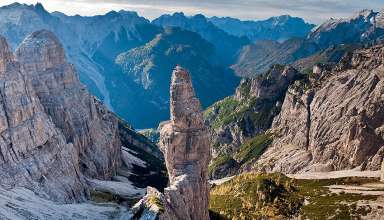 landscape of the Friulo Venezia Guia Region of Northern Italy