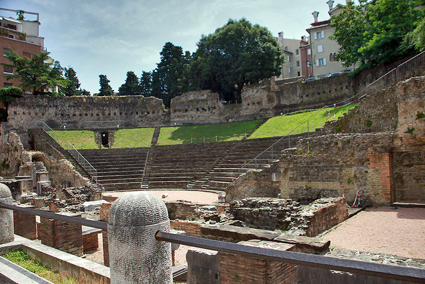 Trieste’s Roman amphitheater