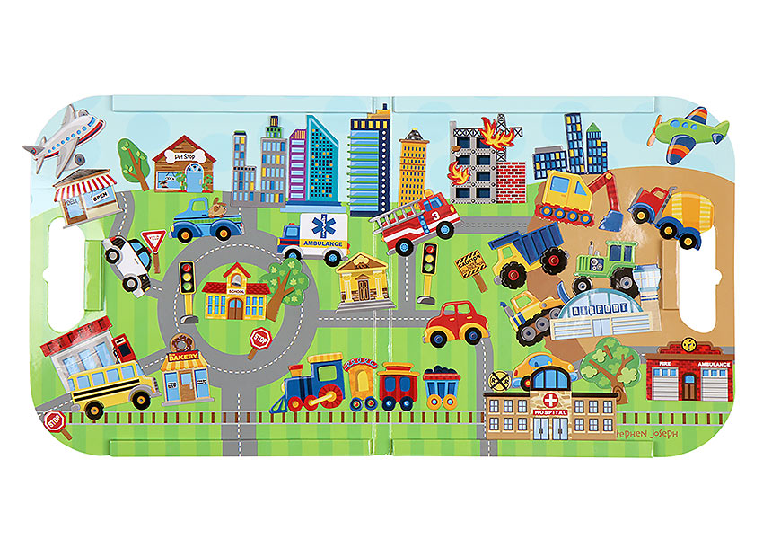 Transportation Magnetic Play set by Stephen Joseph