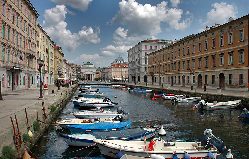the Canal Grande di Trieste