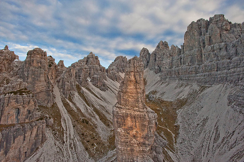the Dolomites