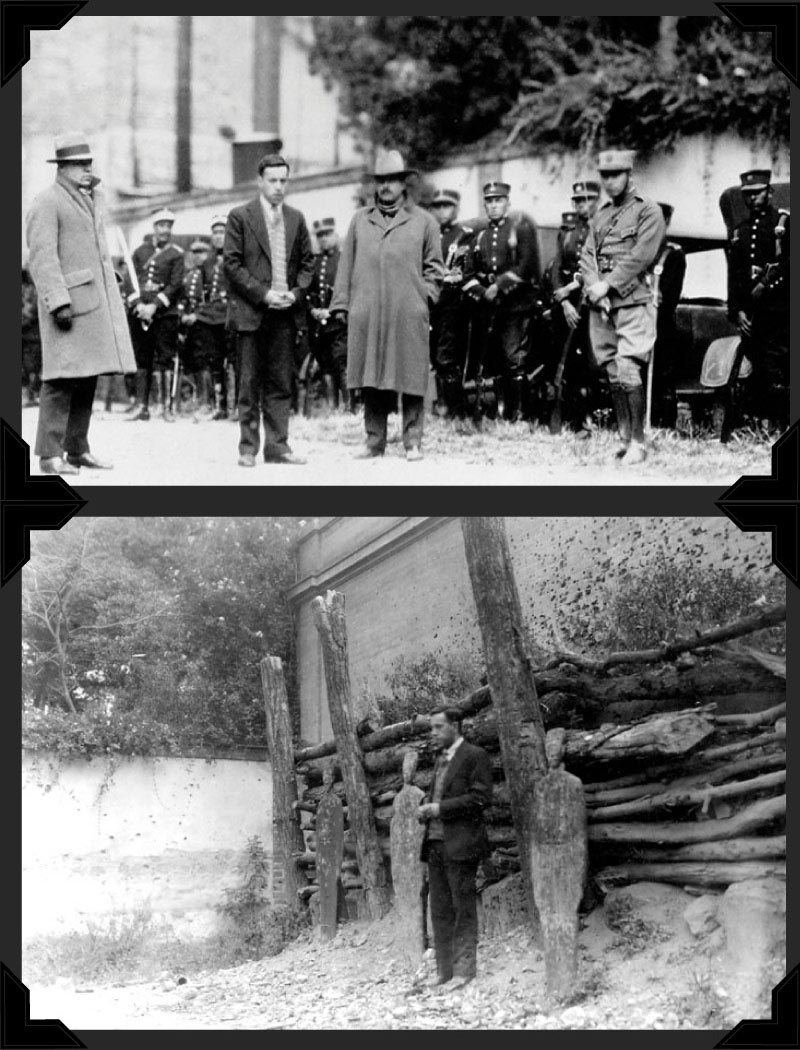 photos of Padre Pro's execution