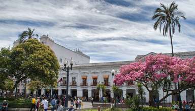 Plaza Grande or Independence Square at the heart of Quito