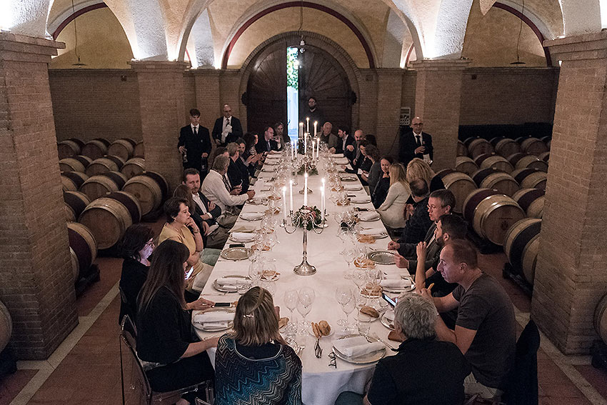 magical wine cellar event