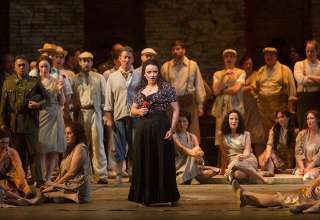 Clémentine Margaine in the title role of Bizet's 'Carmen'
