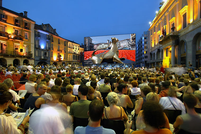 crowd at the Locarno Festival