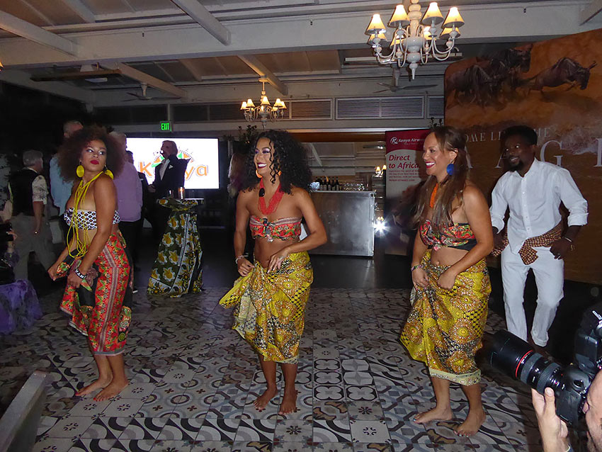 dance troop performing native Kenyan dance