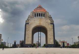 about Mexico city: the Monumento a la Revolución