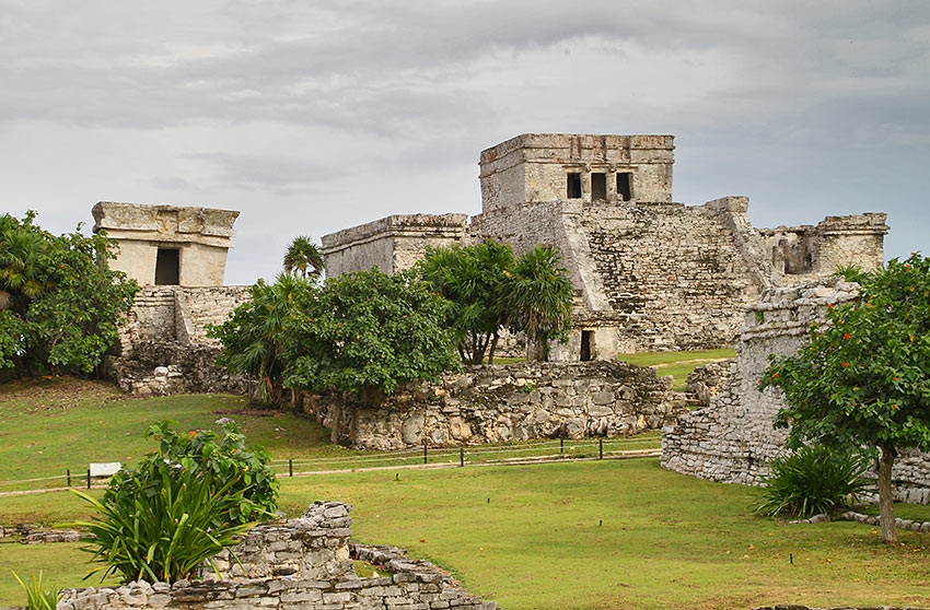 the ruins of Tulum at the Yucatán Peninsula