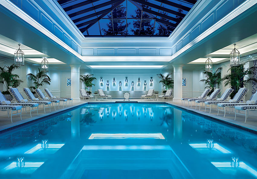 pool inside the Four Seasons Hotel Westlake Village