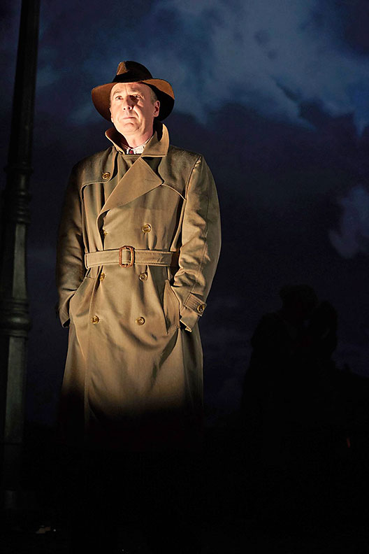 Liam Brennan as Inspector Goole in 'An Inspector Calls'