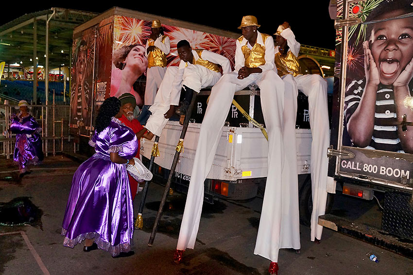 Trinidad & Tobago carnival float