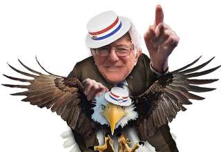 Bernie 2020, by Nancy Ohanian