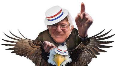 Bernie 2020, by Nancy Ohanian