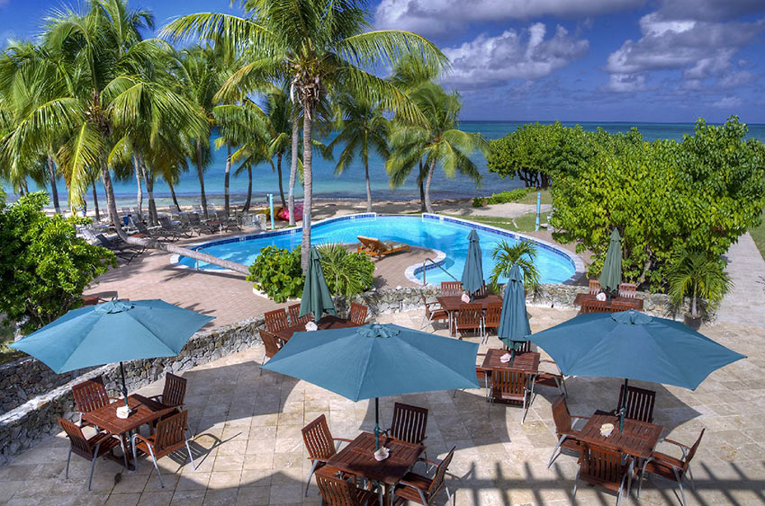 The Buccaneer Resort's Grotto Pool