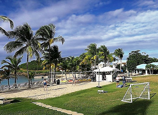 entertainment facilities at The Buccaneer Resort