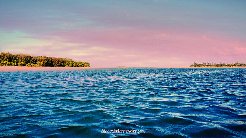 sunset view from the Noosa Cruiser Restaurant & Bar