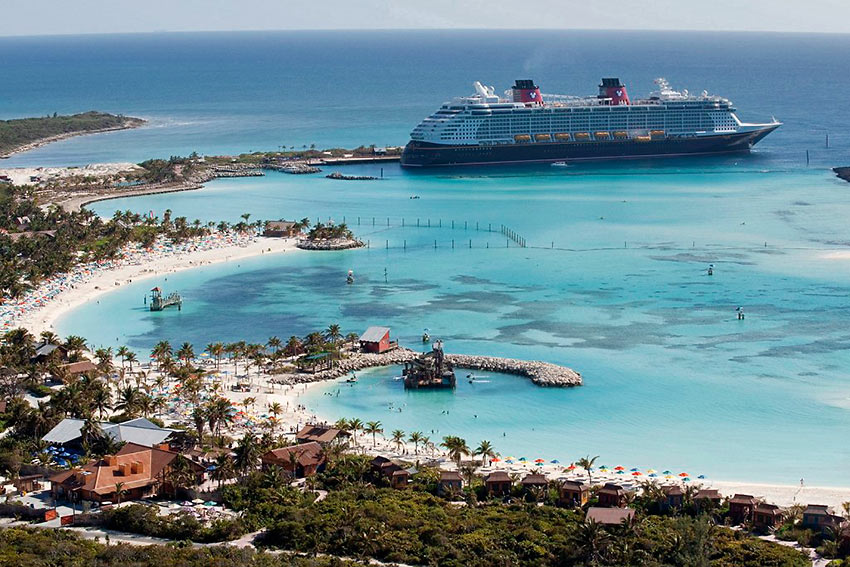 Disney’s private island Castaway Cay