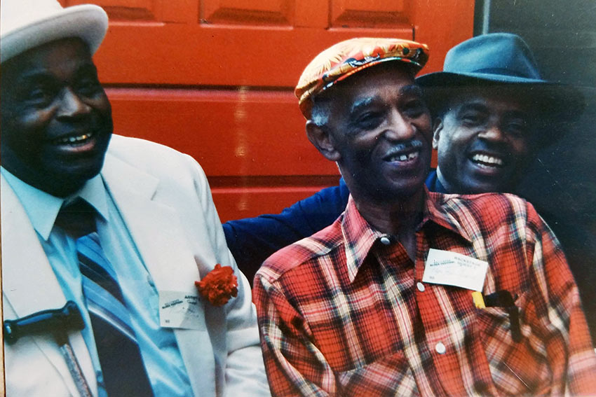 Willie Dixon with Papa John Creach and Roy Gaines