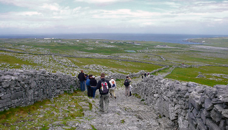 Dun Walkers landscape, Aran Islands