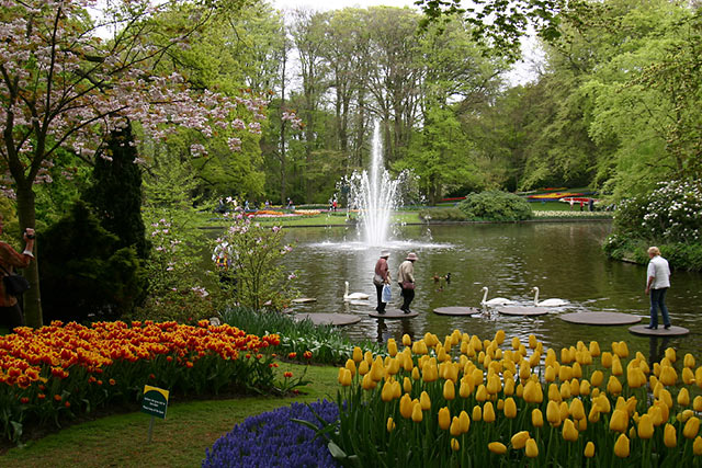 Keukenhof gardens