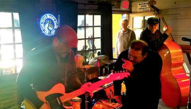 Lil ‘A’ and the Allnighters performing
