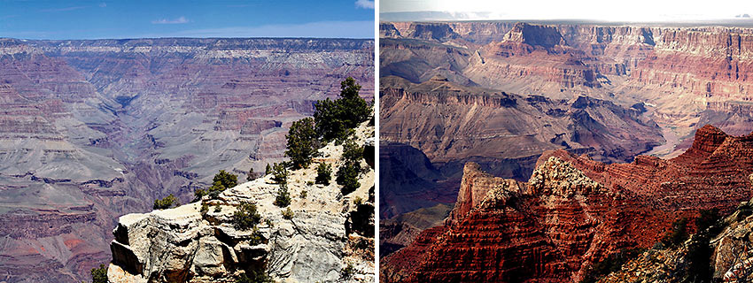scenes from the Grand Canyon