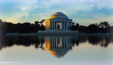 Jefferson Memorial, Washington D.C. at sunset
