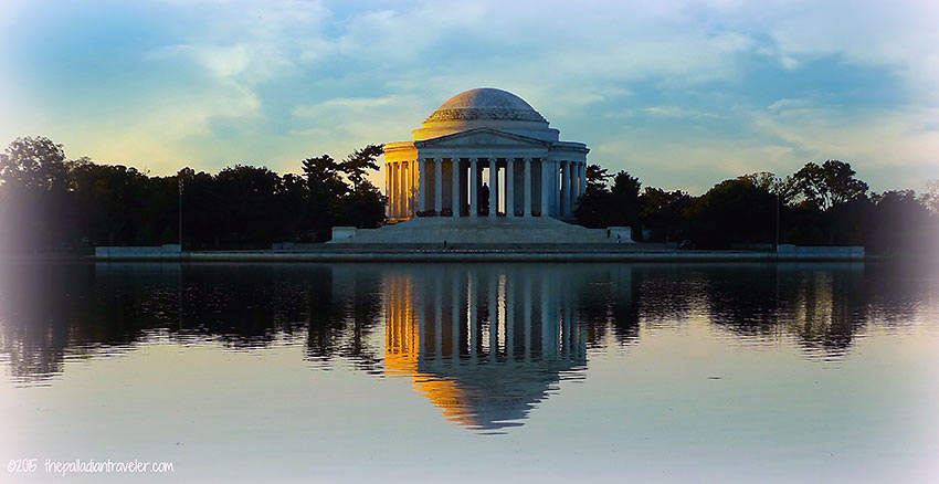 Jefferson Memorial, Washington D.C. at sunset