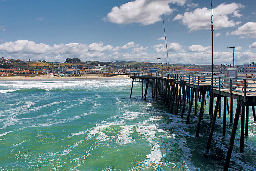 the pier at Pismo Beach