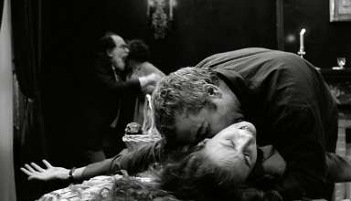 a scene from the movie 'The Addiction'