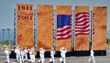 US Navy Band at D-Day Normandy Anniversary celebration