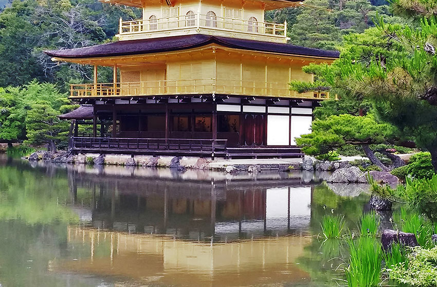 Golden Pavillion in northern Kyoto
