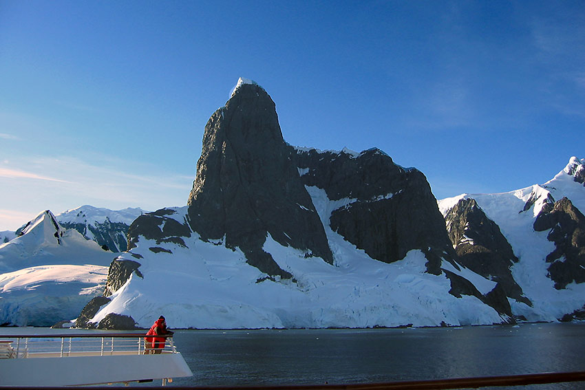 Antarctica landscape on MV Discovery tour