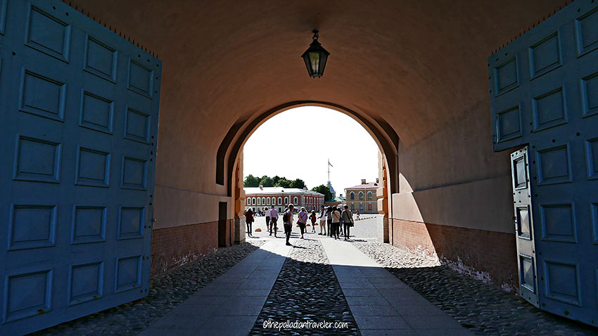 inside the Peter and Paul Fortress, St. Petersburg