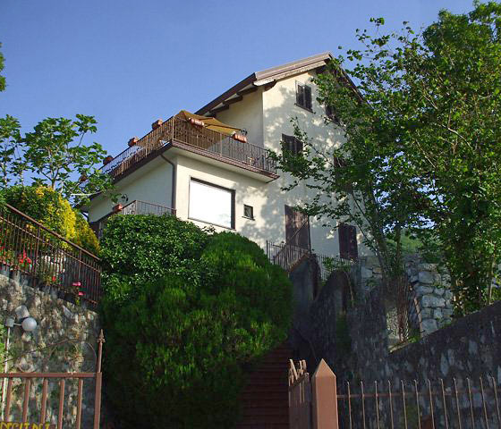 house on the Amalfi Coast. Italy
