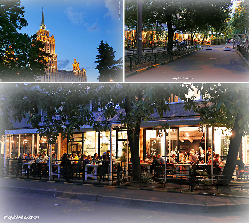 the Odessa-Mama restaurant, 7 Ukrainskiy Blvd., Moscow