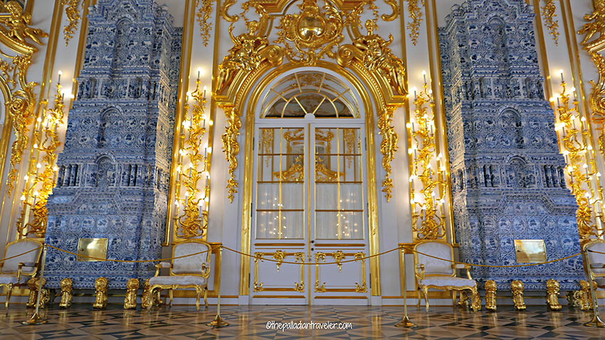 tiled stoves, Catherine Palace