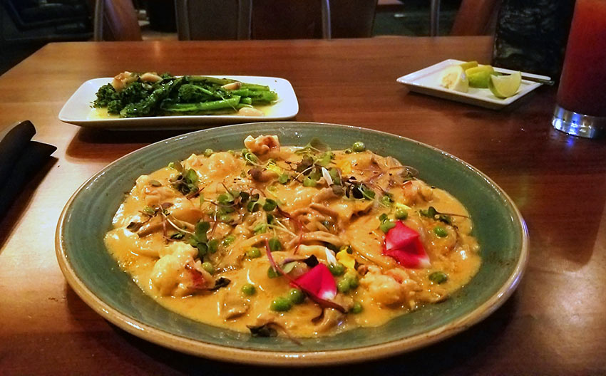 Lobster Ravioli at Cafe del Rey