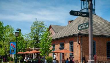 Merchants Square along Gloucester Street, Williamsburg