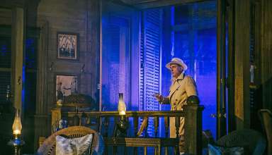 Andy Garcia as Johnny Rocco in 'Key Largo'