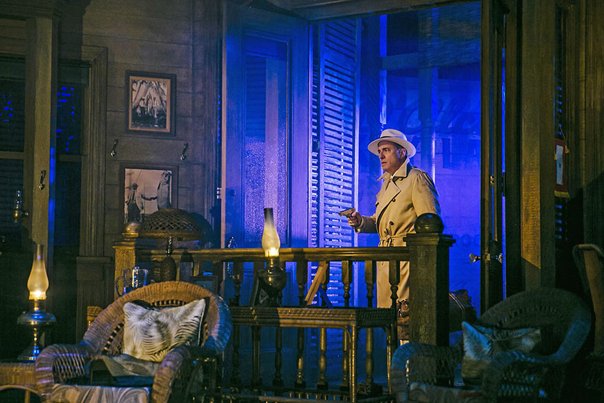 Andy Garcia as Johnny Rocco in 'Key Largo'