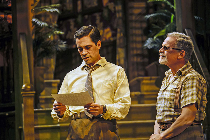Danny Pino as Frank McCloud and Tony Plana as Mr. D’Alcala in 'Key Largo'