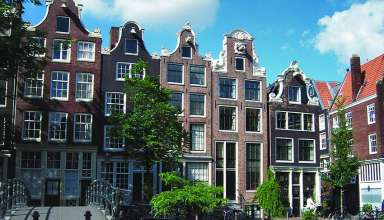 canal houses in the Netherlands