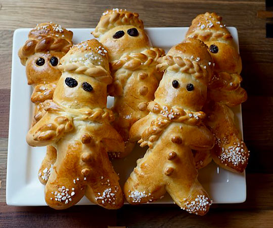 Grittibänz (bread men)